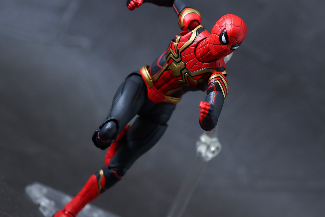 S.H.フィギュアーツ　スパイダーマン インテグレーテッドスーツ FINAL BATTLE EDITION　レビュー　アクション