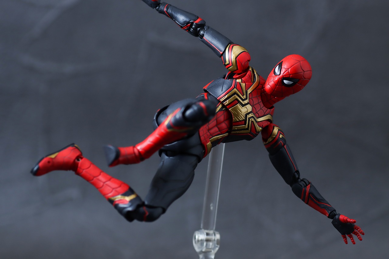 S.H.フィギュアーツ　スパイダーマン インテグレーテッドスーツ FINAL BATTLE EDITION　レビュー　アクション