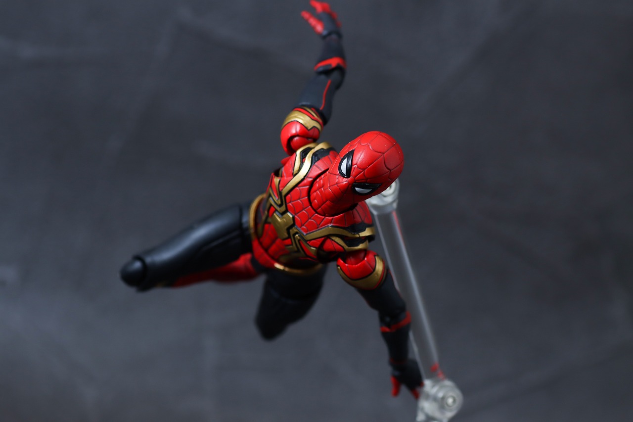 S.H.フィギュアーツ　スパイダーマン インテグレーテッドスーツ FINAL BATTLE EDITION　レビュー　アクション