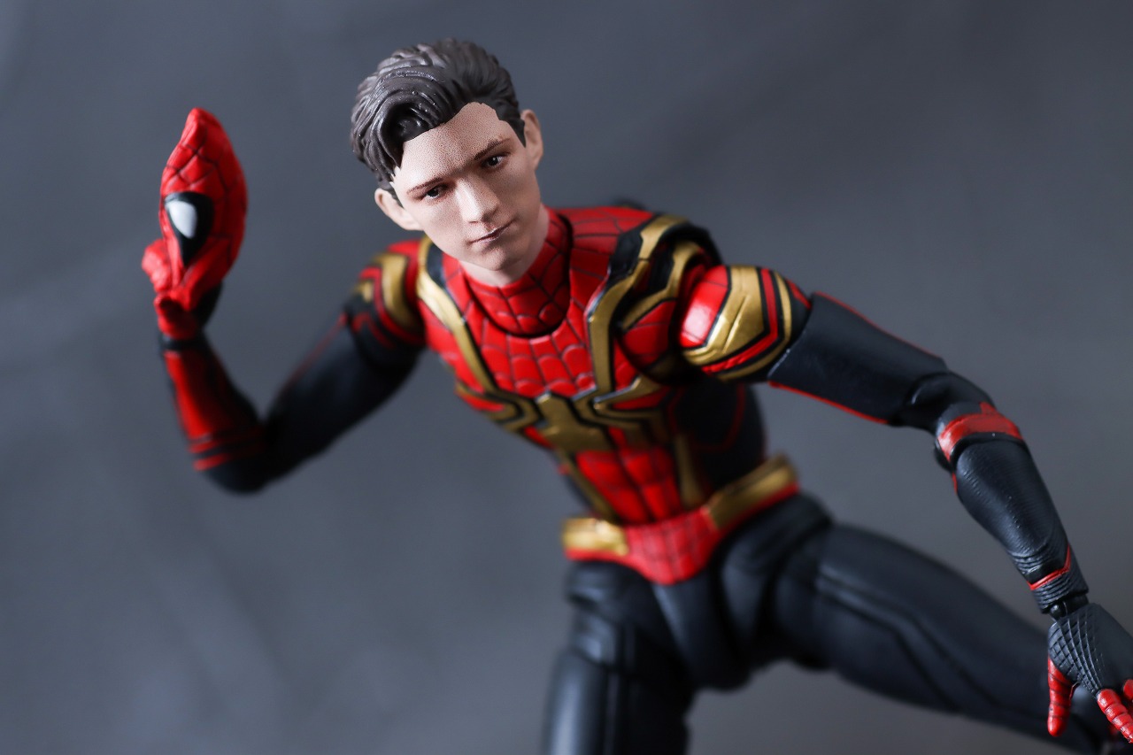 S.H.フィギュアーツ　スパイダーマン インテグレーテッドスーツ FINAL BATTLE EDITION　レビュー　アクション