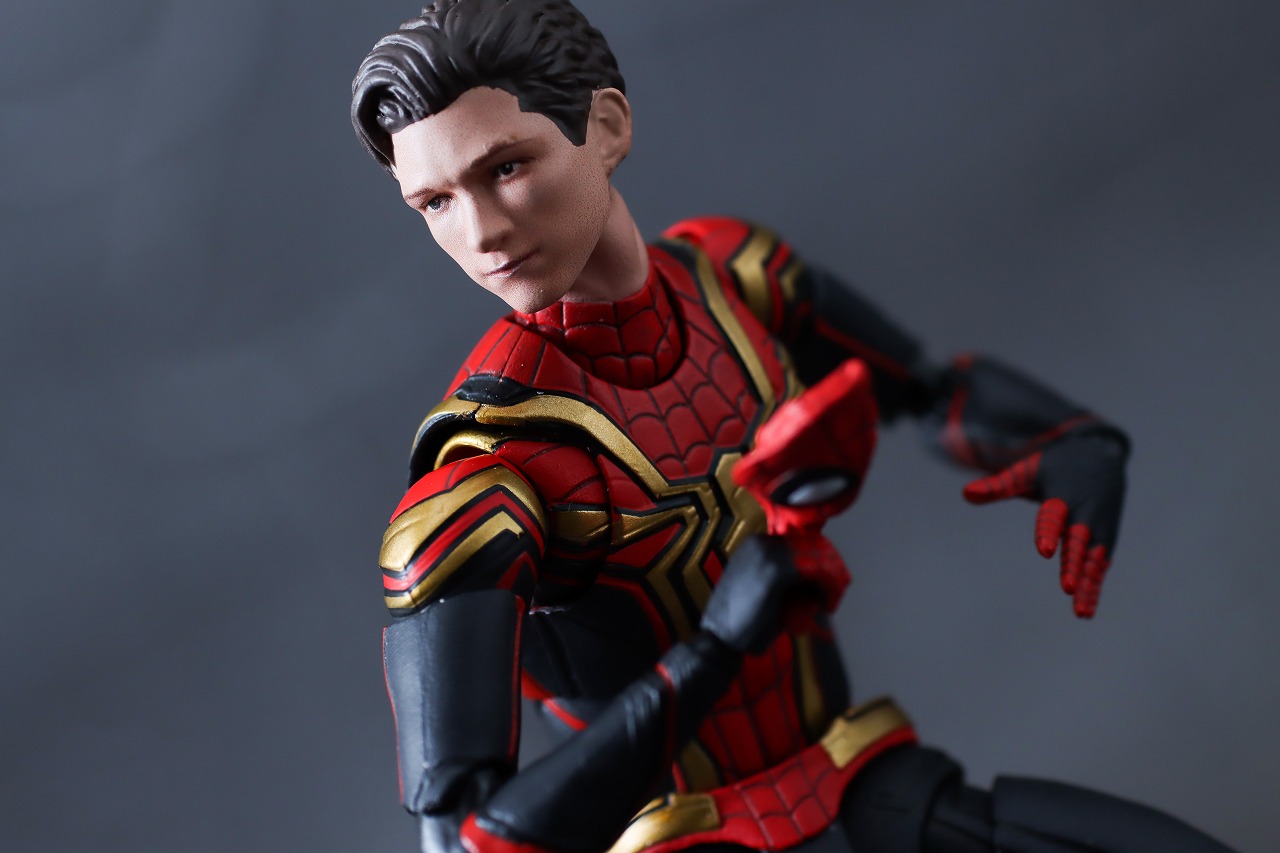 S.H.フィギュアーツ　スパイダーマン インテグレーテッドスーツ FINAL BATTLE EDITION　レビュー　アクション