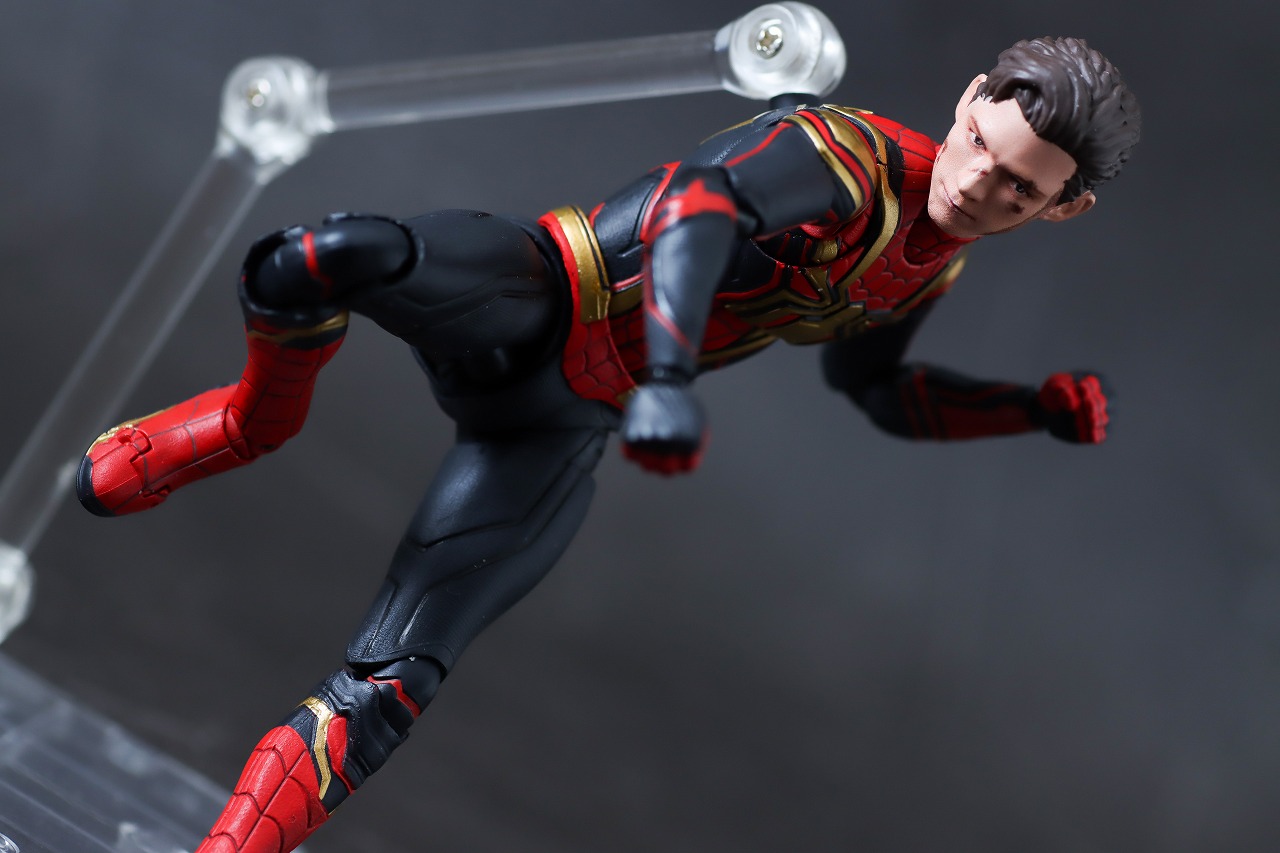 S.H.フィギュアーツ　スパイダーマン インテグレーテッドスーツ FINAL BATTLE EDITION　レビュー　アクション