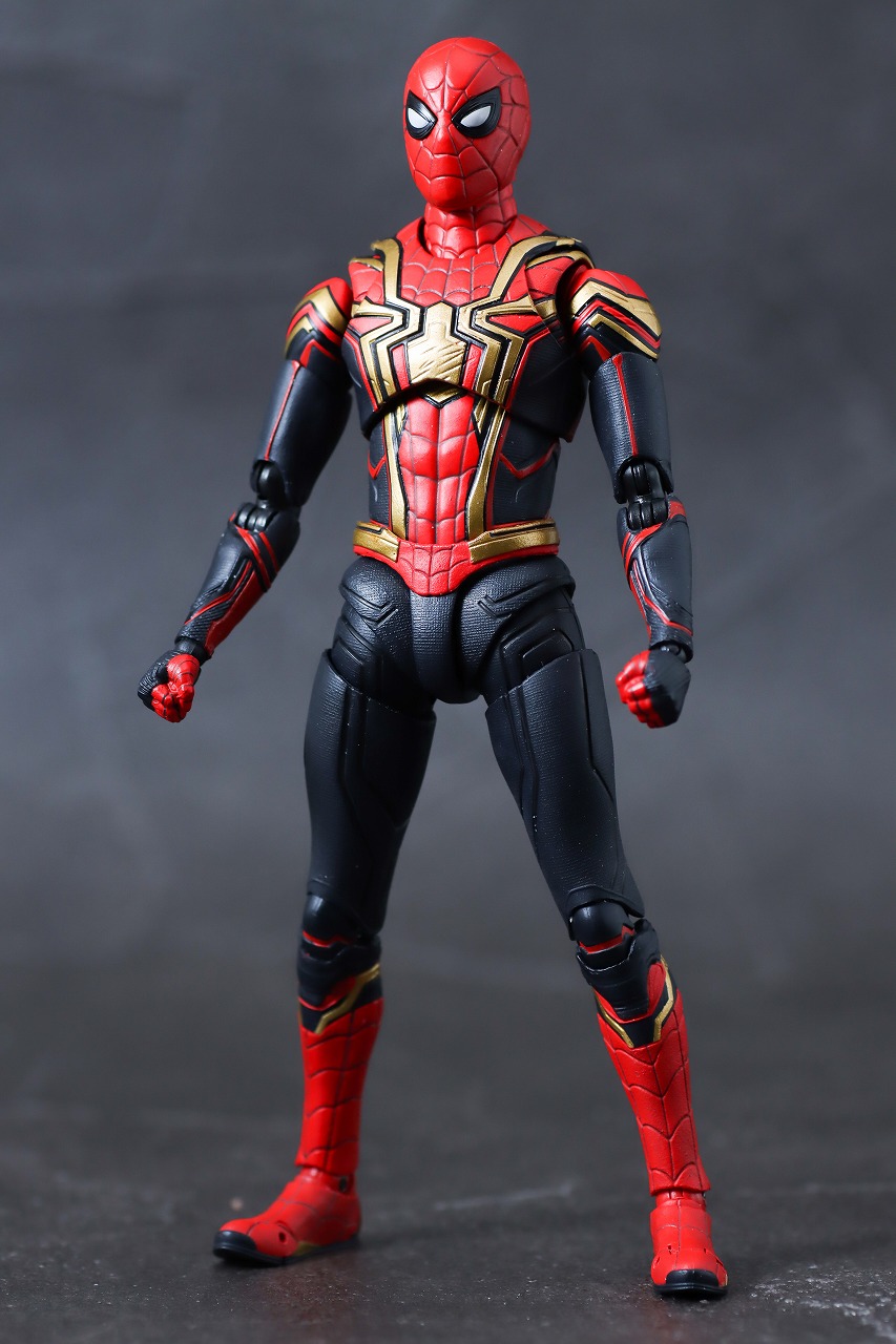 S.H.フィギュアーツ　スパイダーマン インテグレーテッドスーツ FINAL BATTLE EDITION　レビュー　本体