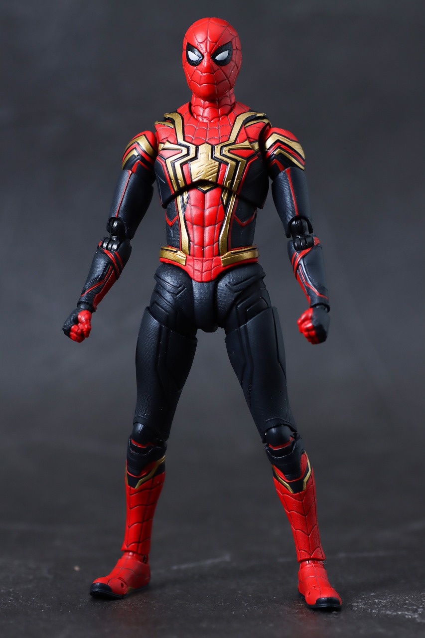 S.H.フィギュアーツ　スパイダーマン インテグレーテッドスーツ FINAL BATTLE EDITION　レビュー　本体