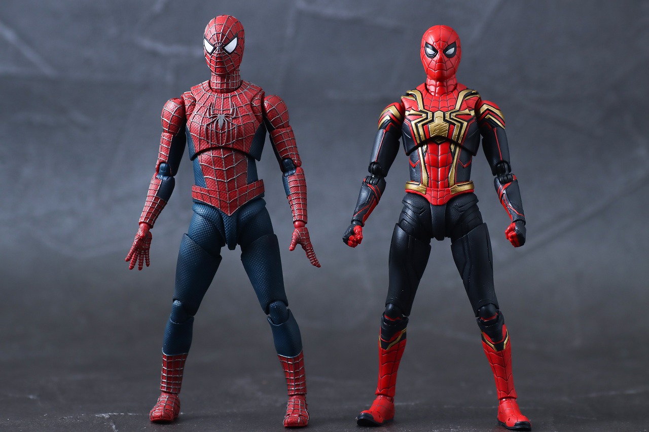 S.H.フィギュアーツ　スパイダーマン インテグレーテッドスーツ FINAL BATTLE EDITION　レビュー　本体