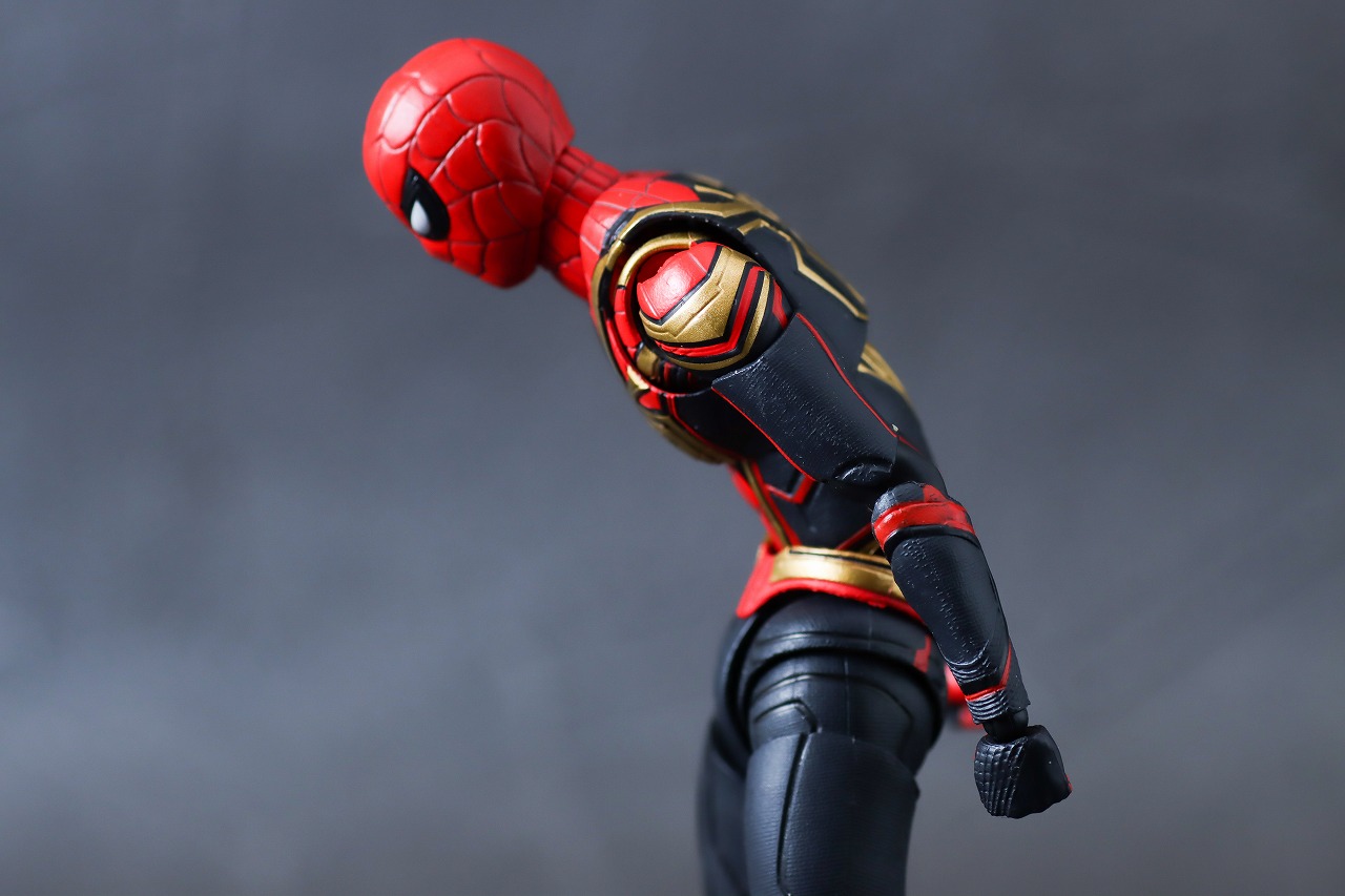 S.H.フィギュアーツ　スパイダーマン インテグレーテッドスーツ FINAL BATTLE EDITION　レビュー　可動範囲