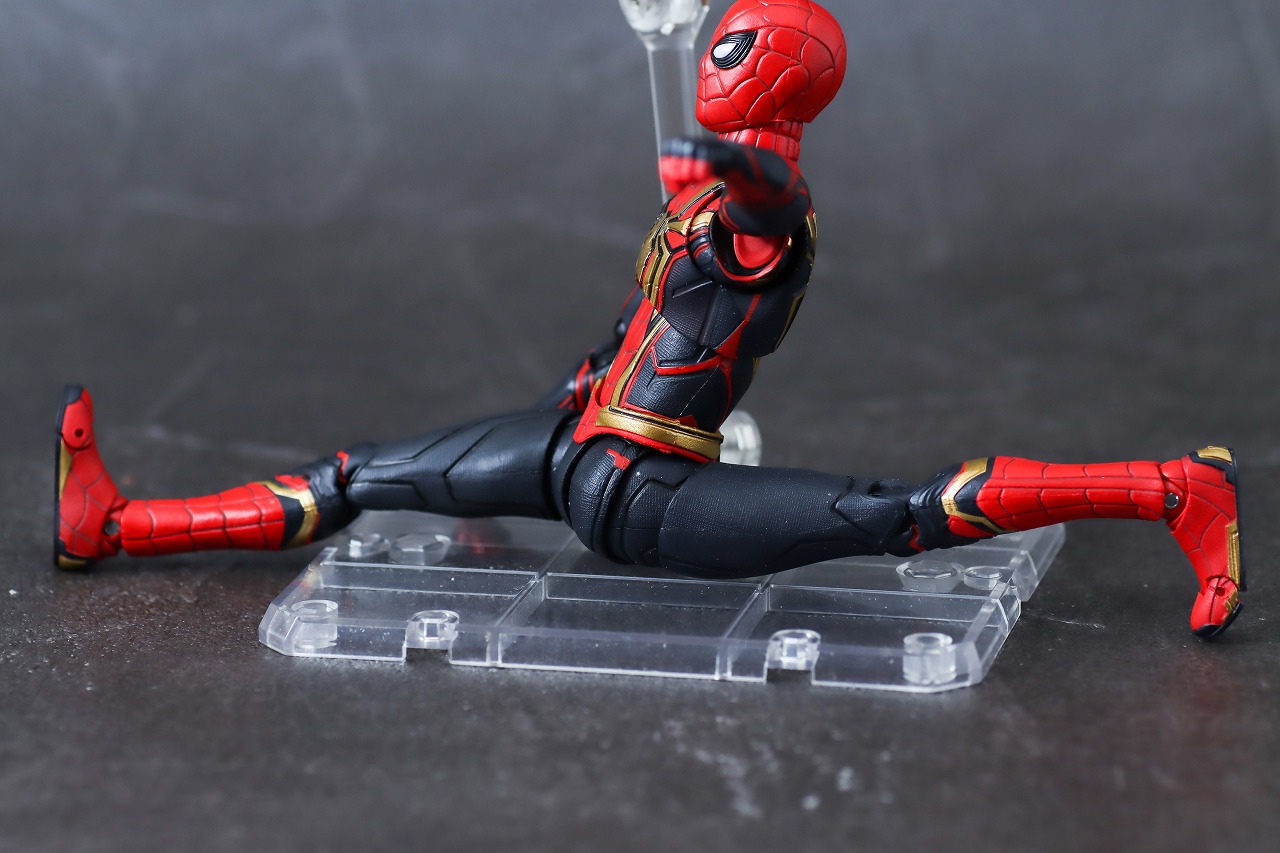 S.H.フィギュアーツ　スパイダーマン インテグレーテッドスーツ FINAL BATTLE EDITION　レビュー　可動範囲