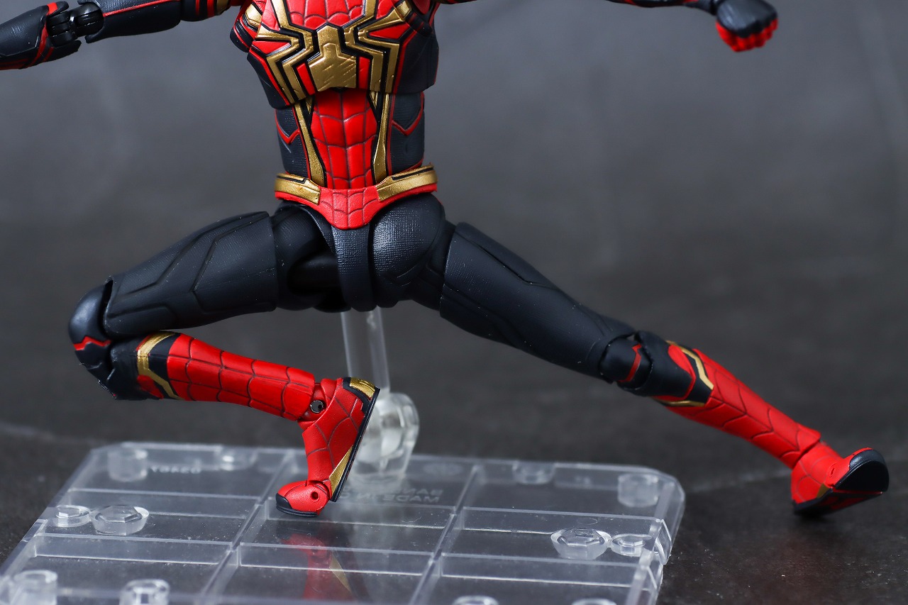 S.H.フィギュアーツ　スパイダーマン インテグレーテッドスーツ FINAL BATTLE EDITION　レビュー　可動範囲