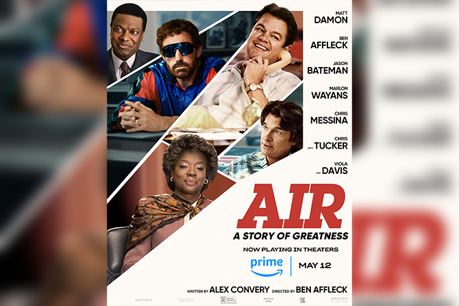 『AIR/エア』5月12日よりPrime Videoにて独占配信！マット・デイモン＆ベン・アフレック共演の話題作