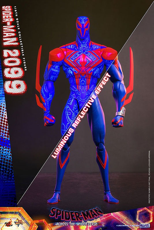 ホットトイズ　ムービー・マスターピース　スパイダーマン2099（『スパイダーマン：アクロス・ザ・スパイダーバース』）