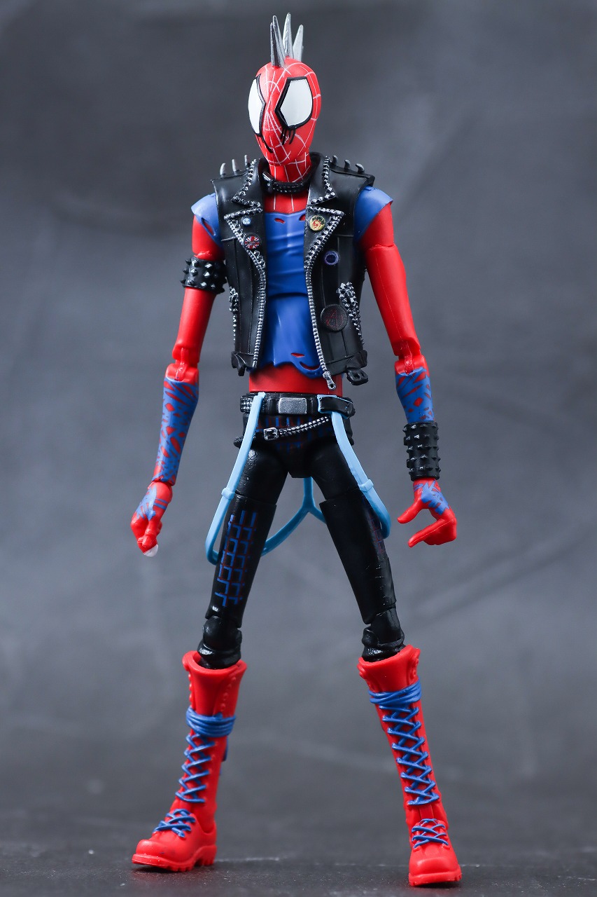 マーベルレジェンド　スパイダーパンク（スパイダーマン　アクロス・ザ・スパイダーバース）　レビュー　本体