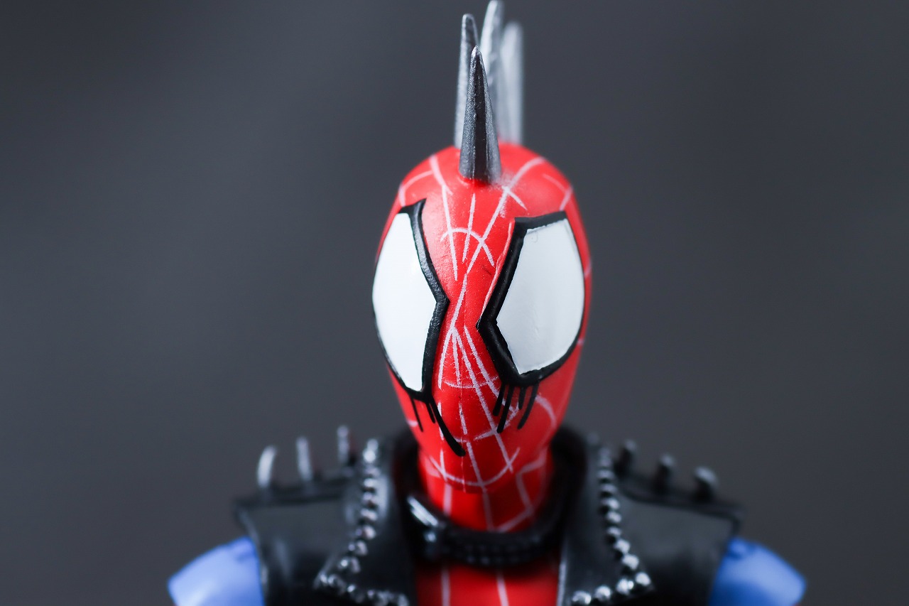 マーベルレジェンド　スパイダーパンク（スパイダーマン　アクロス・ザ・スパイダーバース）　レビュー　本体