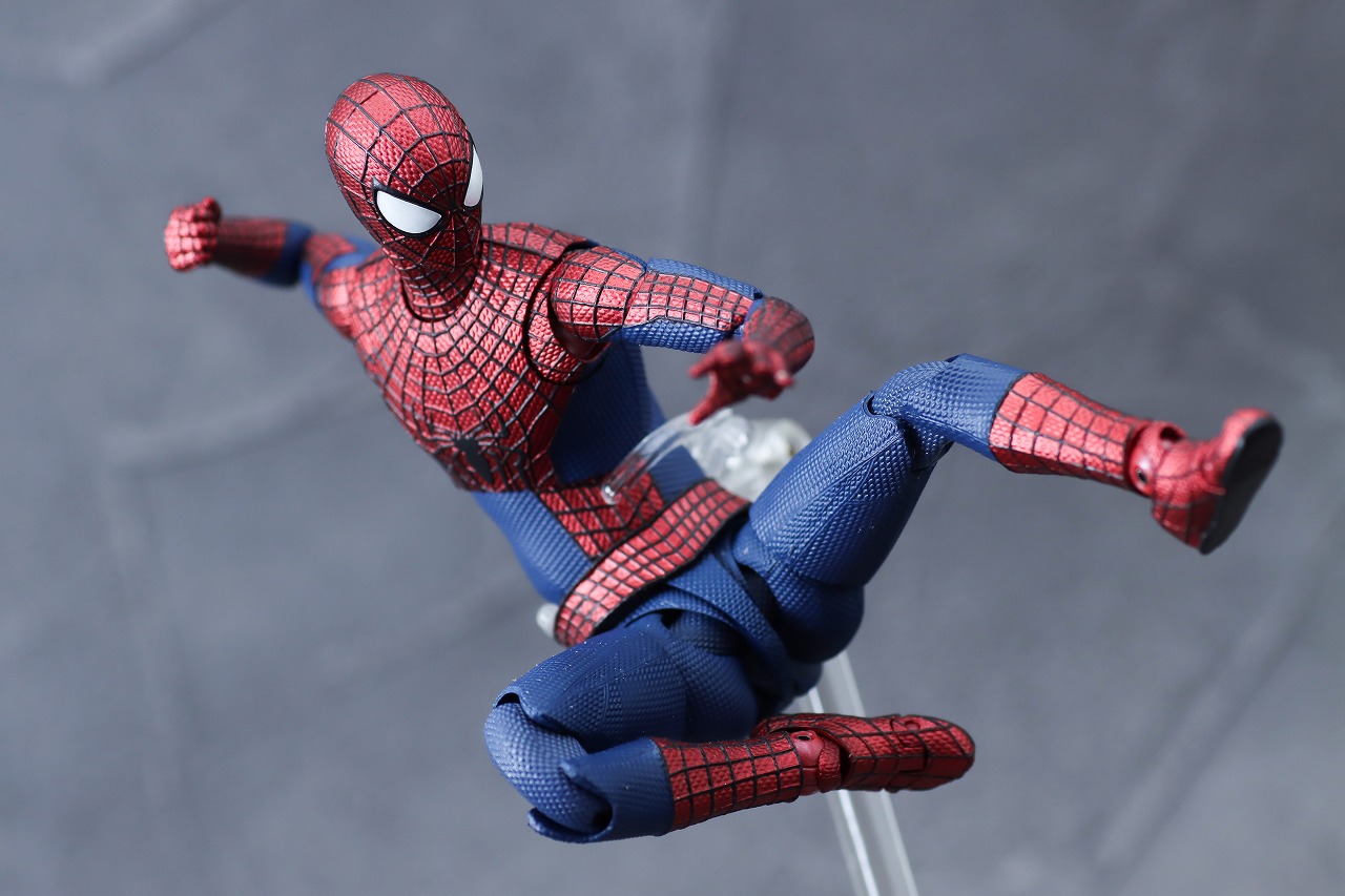 S.H.フィギュアーツ　アメイジング・スパイダーマン　レビュー　アクション