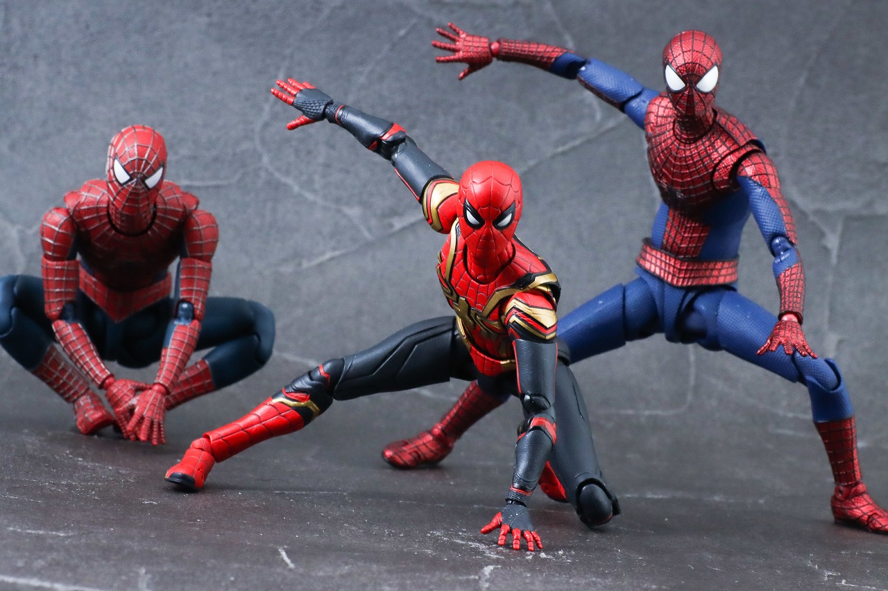 S.H.フィギュアーツ　アメイジング・スパイダーマン　レビュー　アクション　フレンドリー・ネイバーフッド・スパイダーマン　インテグレーテッドスーツ　FINAL BATTLE EDITION