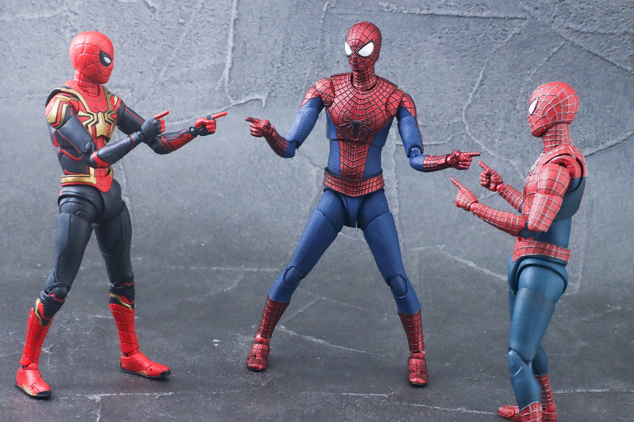 S.H.フィギュアーツ　アメイジング・スパイダーマン　レビュー　アクション　フレンドリー・ネイバーフッド・スパイダーマン　インテグレーテッドスーツ　FINAL BATTLE EDITION