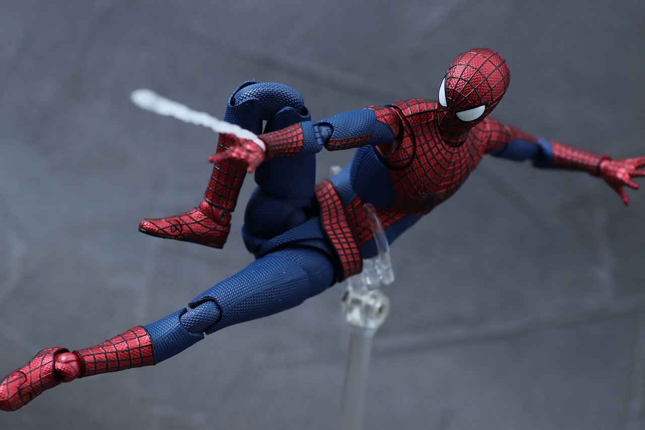 S.H.フィギュアーツ　アメイジング・スパイダーマン　レビュー　アクション