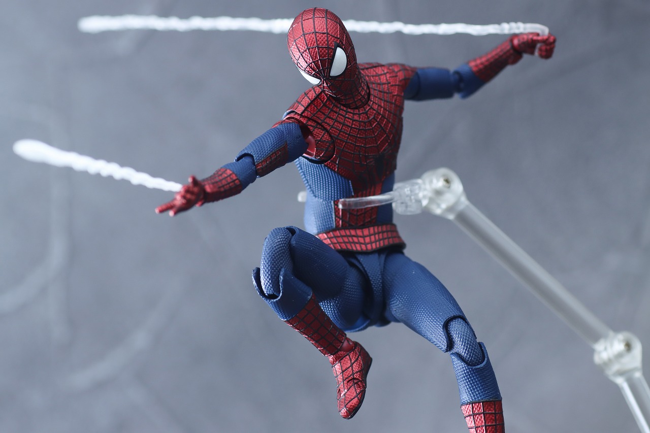 S.H.フィギュアーツ　アメイジング・スパイダーマン　レビュー　アクション