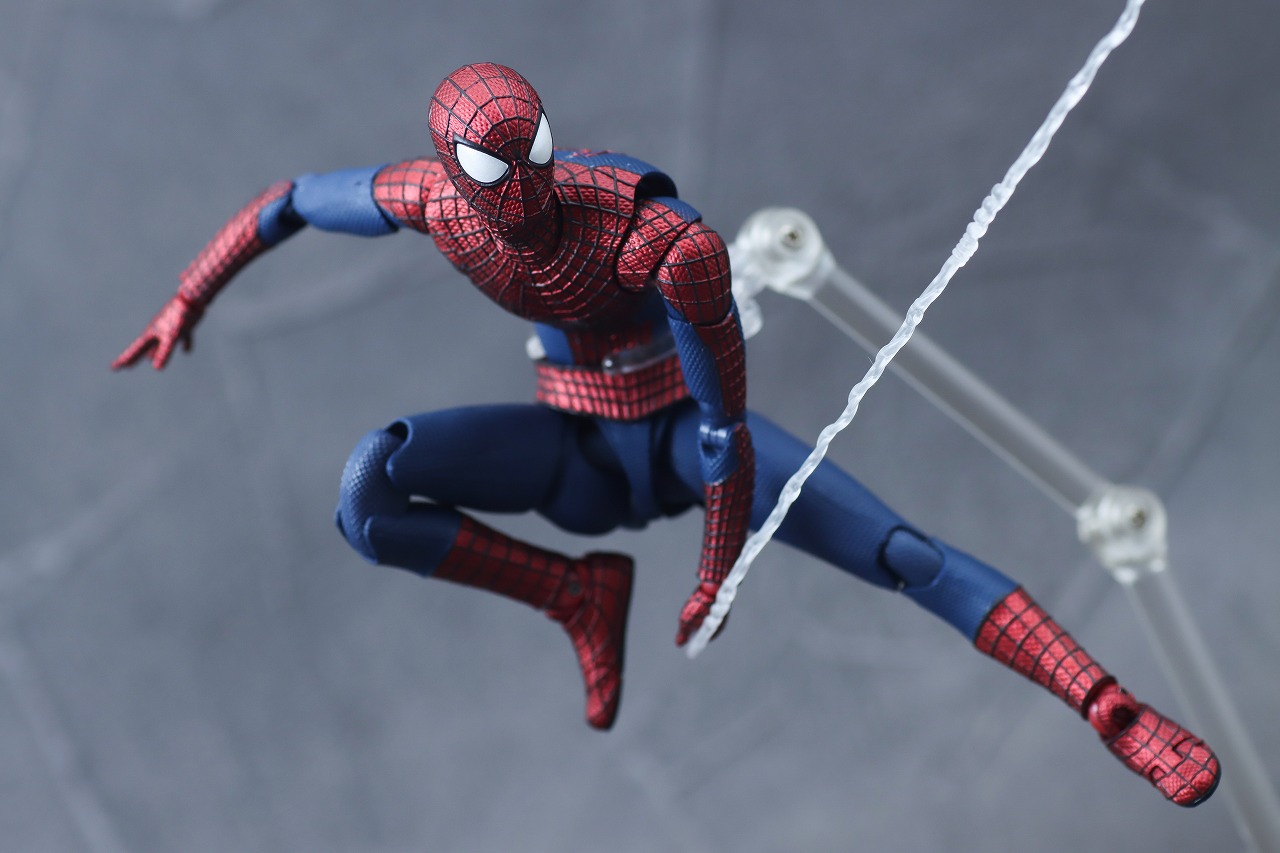 S.H.フィギュアーツ　アメイジング・スパイダーマン　レビュー　アクション