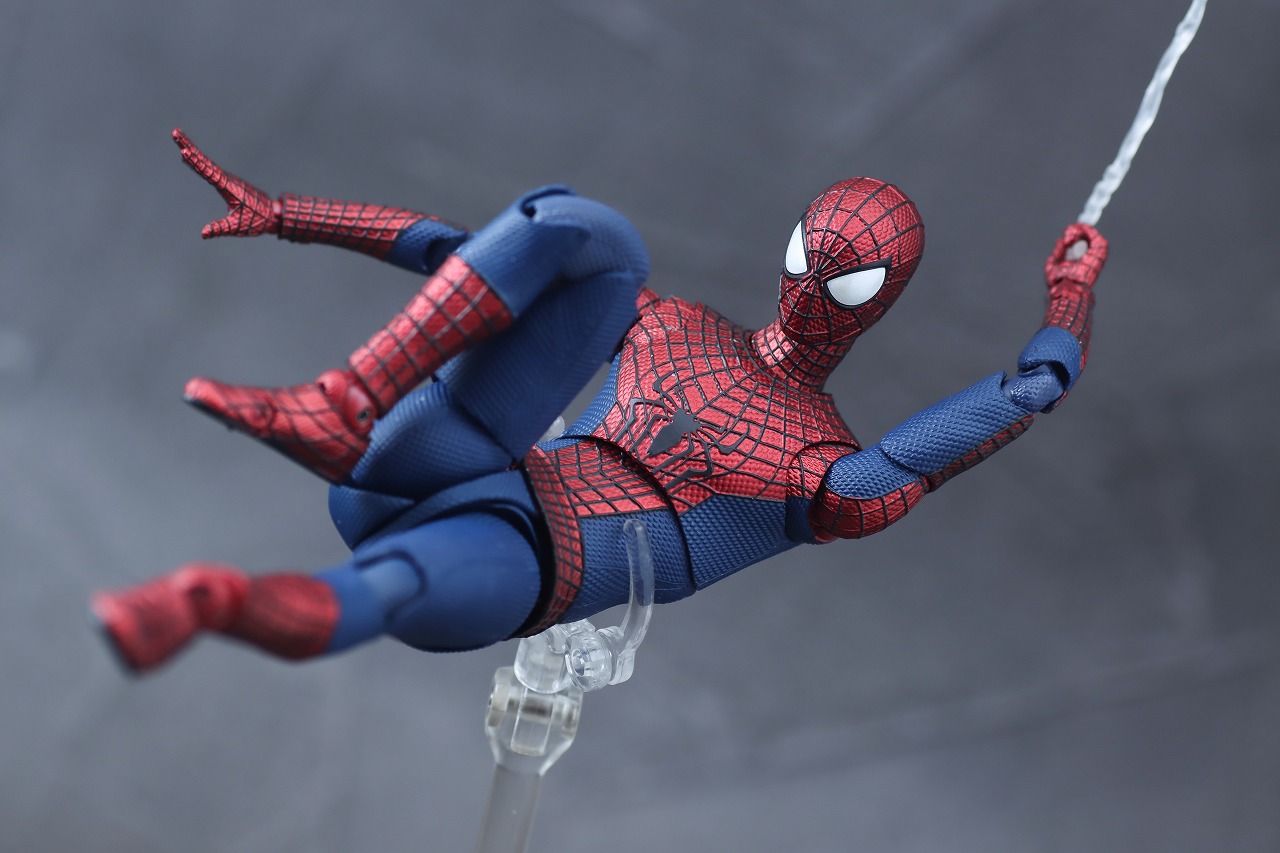 S.H.フィギュアーツ　アメイジング・スパイダーマン　レビュー　アクション