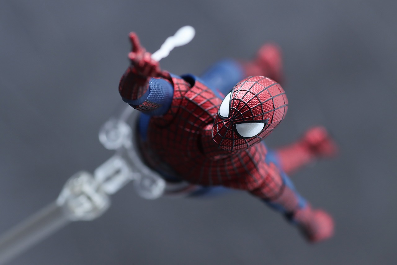 S.H.フィギュアーツ　アメイジング・スパイダーマン　レビュー　アクション