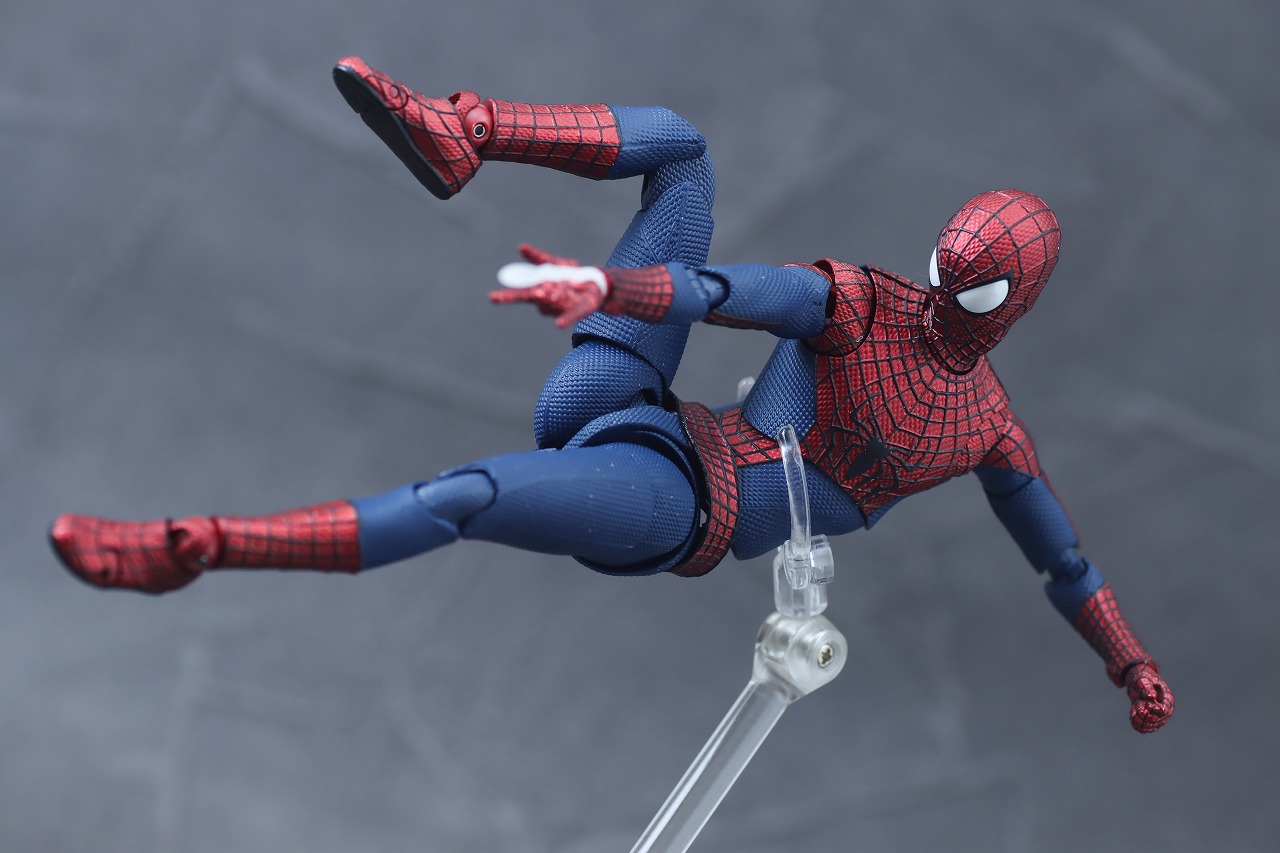 S.H.フィギュアーツ　アメイジング・スパイダーマン　レビュー　アクション