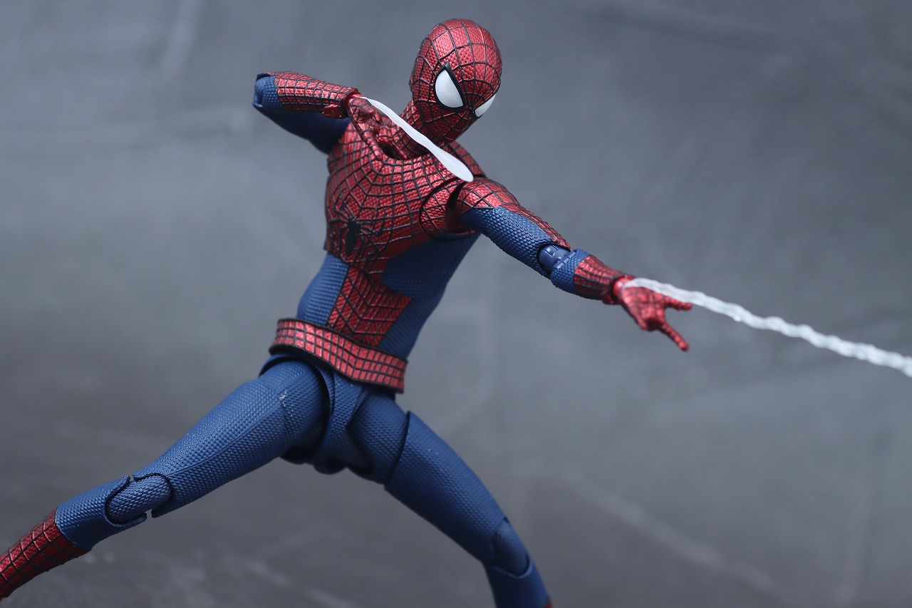 S.H.フィギュアーツ　アメイジング・スパイダーマン　レビュー　アクション