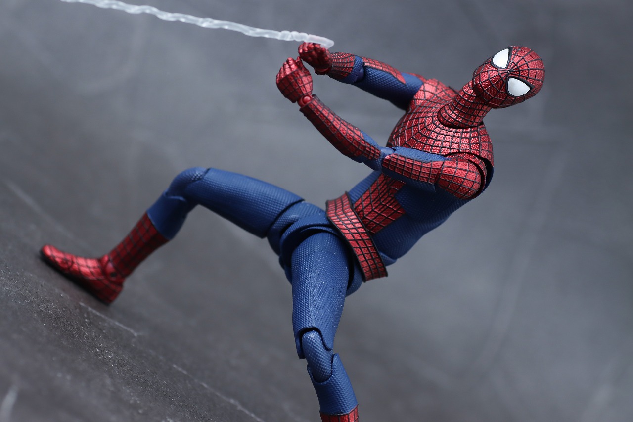 S.H.フィギュアーツ　アメイジング・スパイダーマン　レビュー　アクション