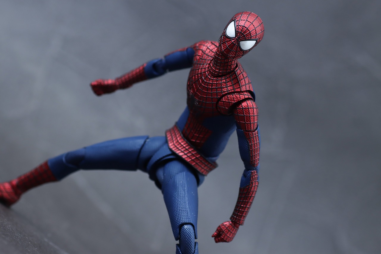 S.H.フィギュアーツ　アメイジング・スパイダーマン　レビュー　アクション