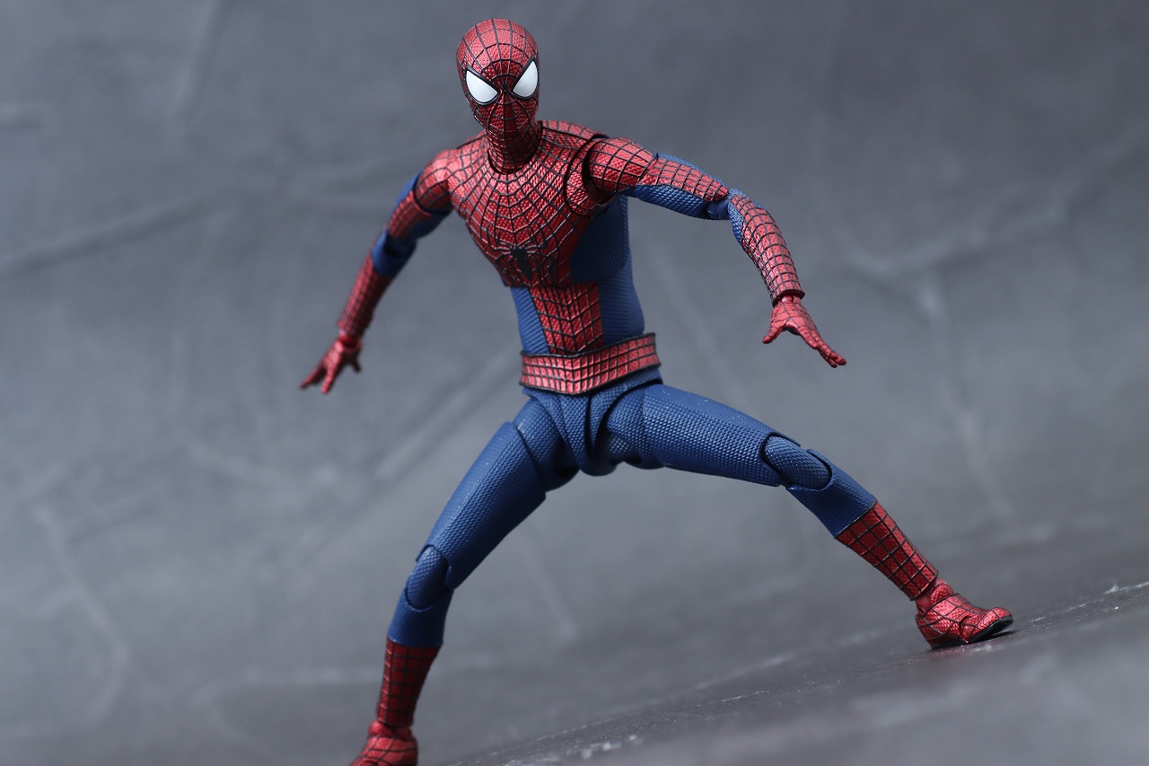 S.H.フィギュアーツ　アメイジング・スパイダーマン　レビュー　アクション