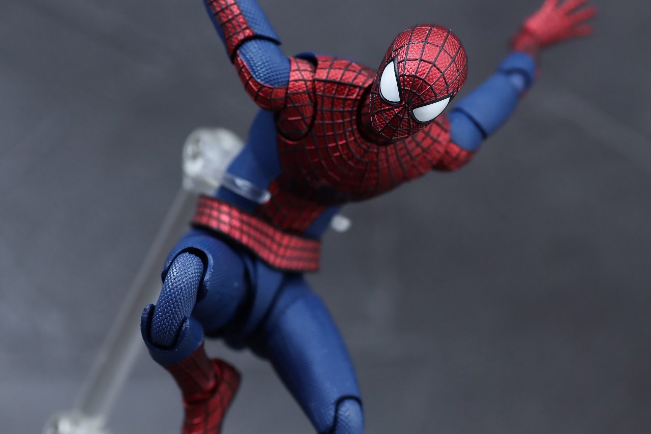 S.H.フィギュアーツ　アメイジング・スパイダーマン　レビュー　アクション