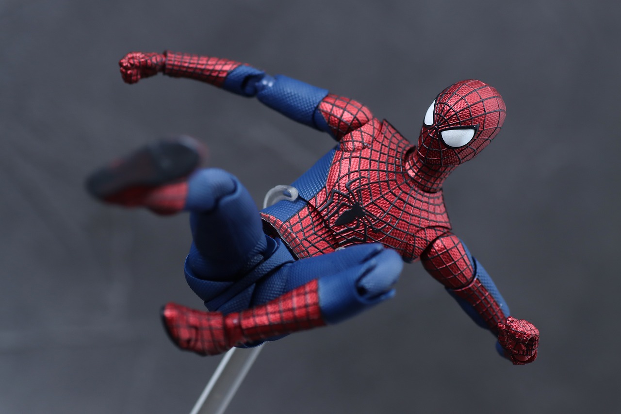 S.H.フィギュアーツ　アメイジング・スパイダーマン　レビュー　アクション