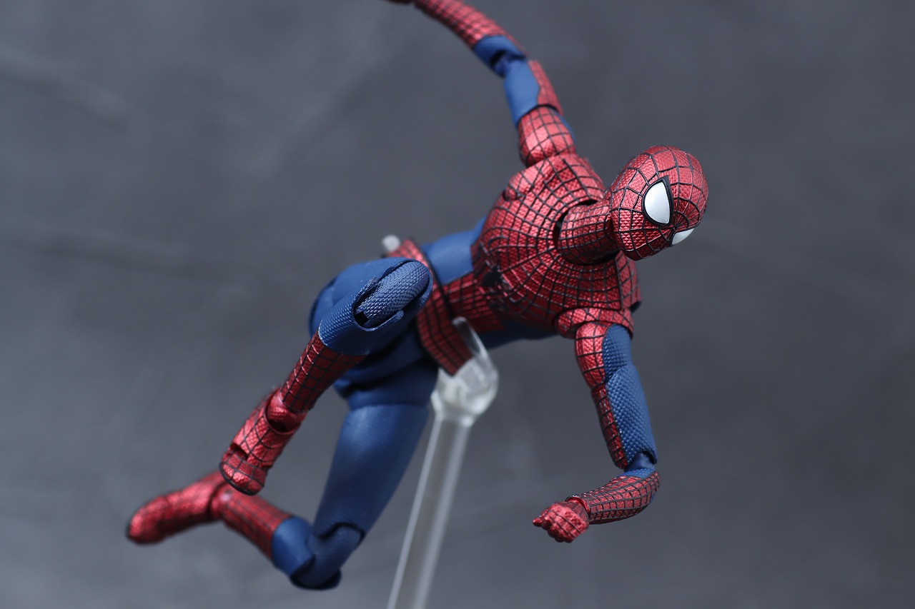 S.H.フィギュアーツ　アメイジング・スパイダーマン　レビュー　アクション