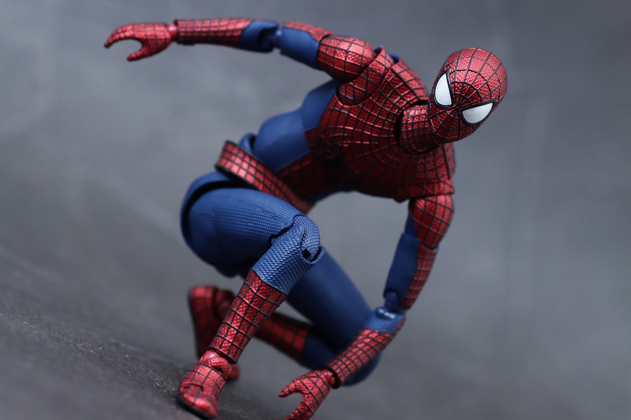 S.H.フィギュアーツ　アメイジング・スパイダーマン　レビュー　アクション