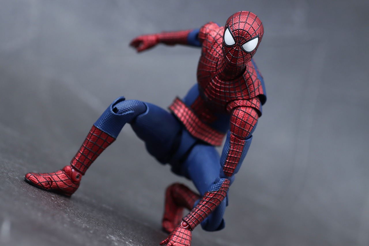 S.H.フィギュアーツ　アメイジング・スパイダーマン　レビュー　アクション