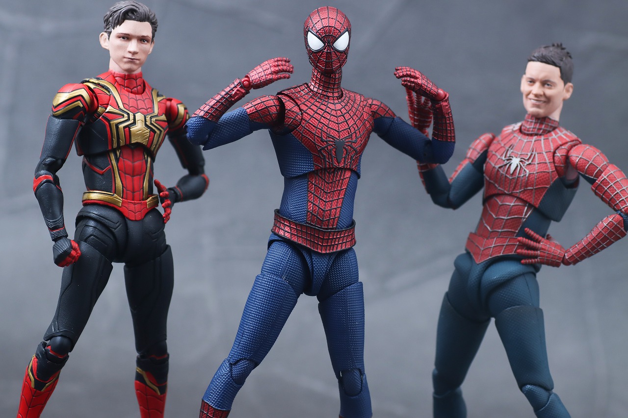 S.H.フィギュアーツ　アメイジング・スパイダーマン　レビュー　アクション　フレンドリー・ネイバーフッド・スパイダーマン　インテグレーテッドスーツ　FINAL BATTLE EDITION