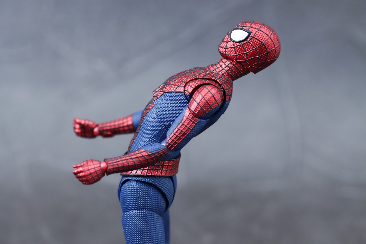 S.H.フィギュアーツ　アメイジング・スパイダーマン　レビュー　可動範囲