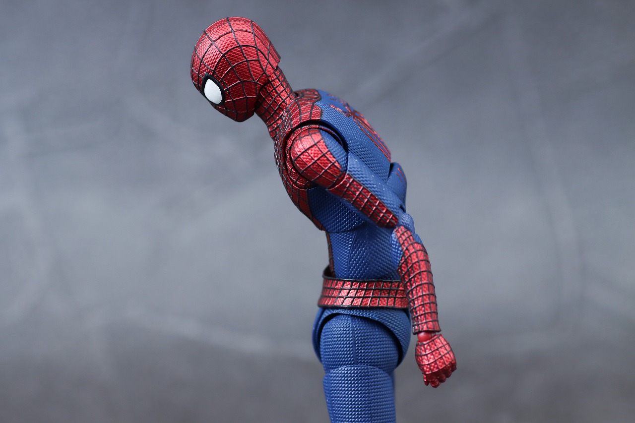 S.H.フィギュアーツ　アメイジング・スパイダーマン　レビュー　可動範囲