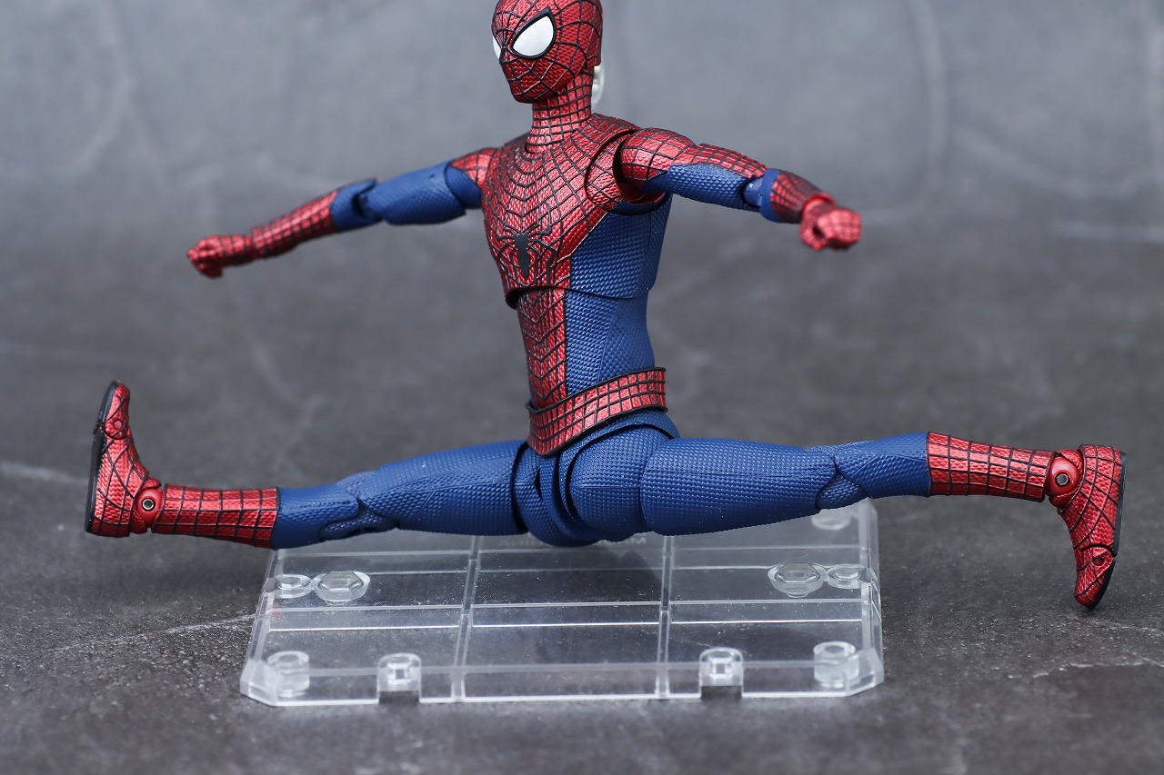 S.H.フィギュアーツ　アメイジング・スパイダーマン　レビュー　可動範囲