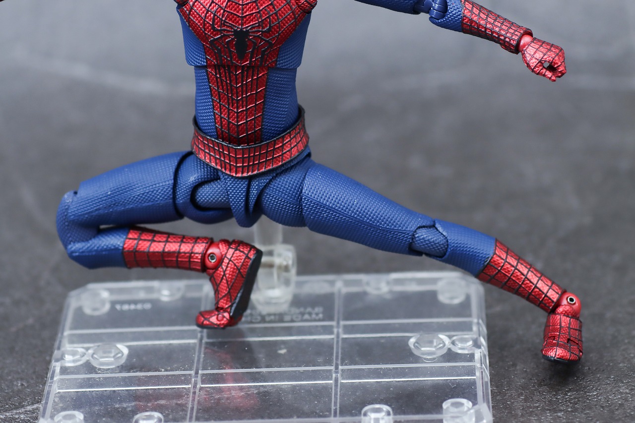 S.H.フィギュアーツ　アメイジング・スパイダーマン　レビュー　可動範囲