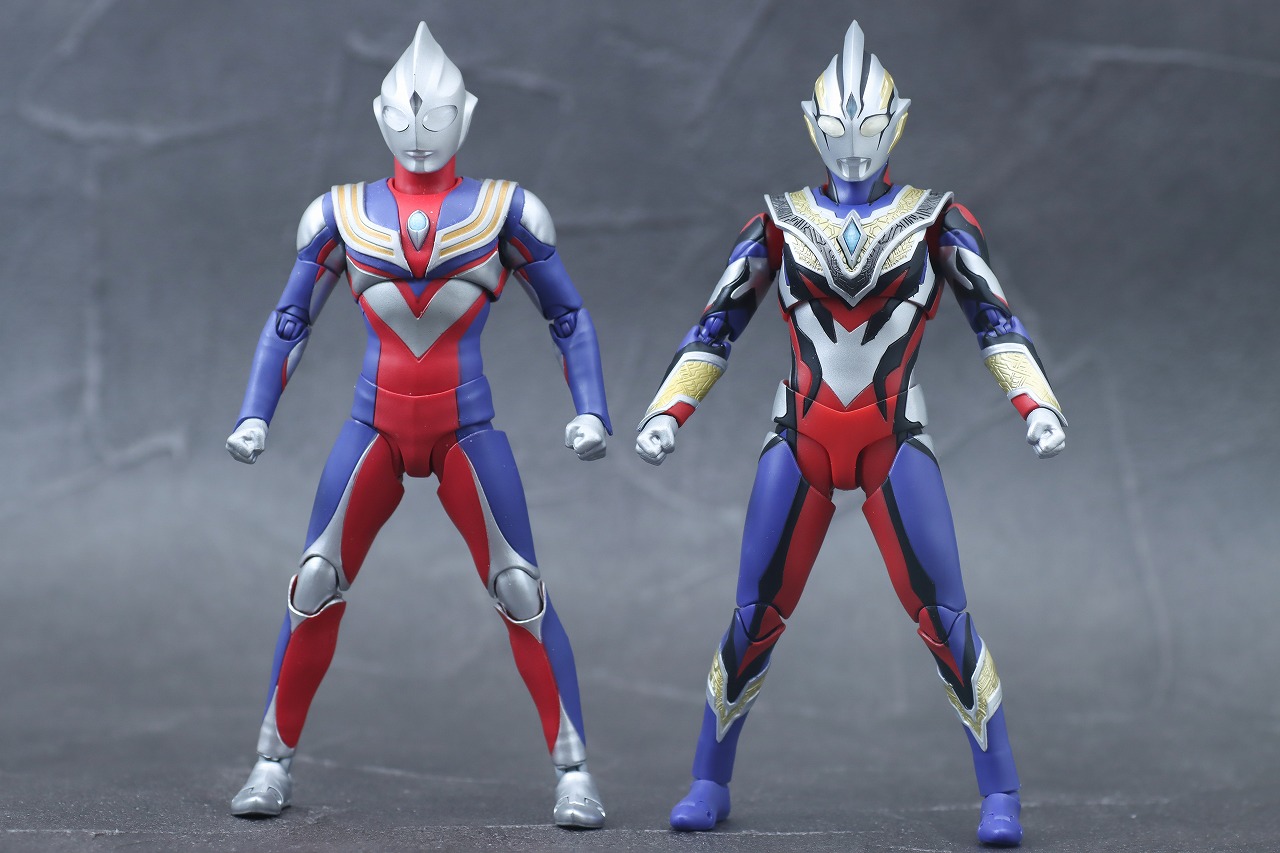 S.H.フィギュアーツ　トリガートゥルース　レビュー　本体　ウルトラマントリガー　マルチタイプ　比較