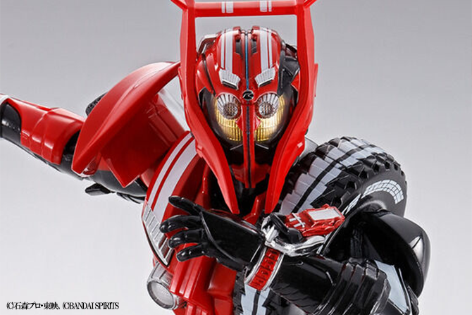 S.H.フィギュアーツ 仮面ライダードライブ タイプトライドロン タイヤカキマゼールセットが23年12月抽選販売！記念台座も付属