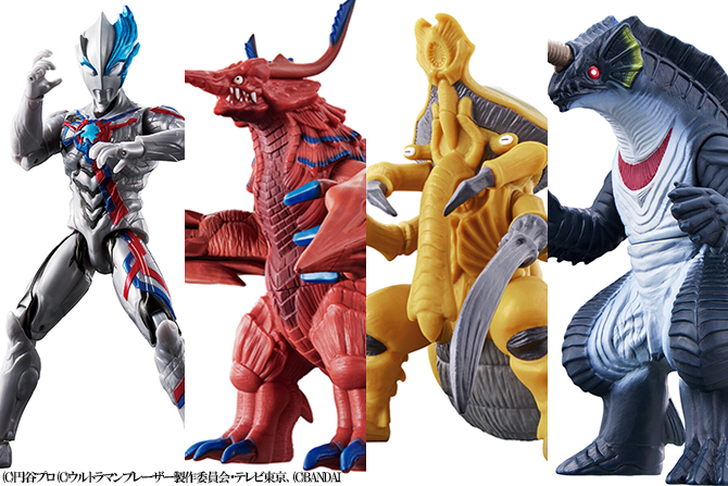 ウルトラアクションフィギュア新作！ウルトラマンブレーザーが7/8発売！ ー ウルトラ怪獣アドバンスも3種登場