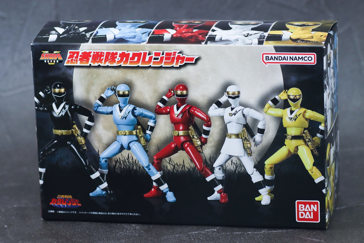 SHODO SUPER　忍者戦隊カクレンジャー　レビュー　パッケージ