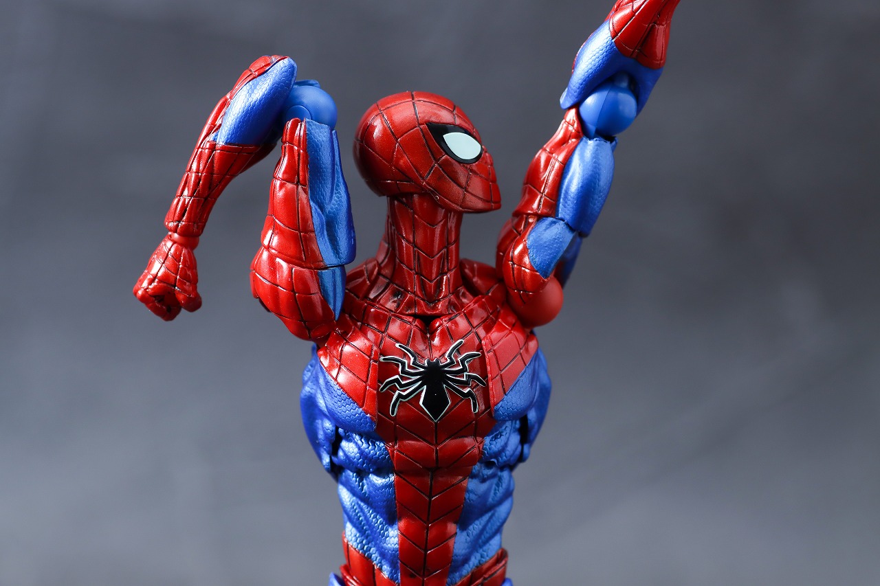 アメイジングヤマグチ　スパイダーマン Ver.2.0　レビュー　可動範囲