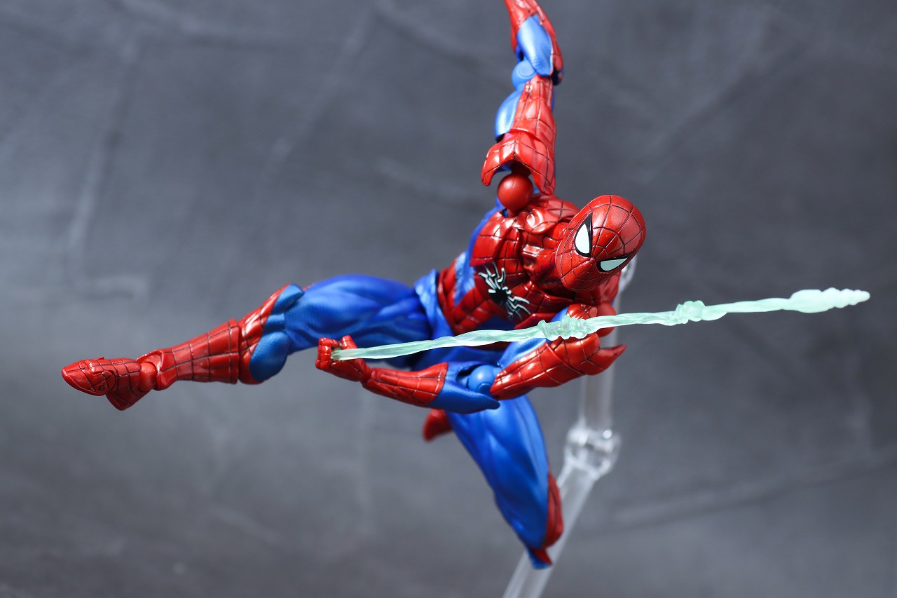 アメイジングヤマグチ　スパイダーマン Ver.2.0　レビュー　アクション