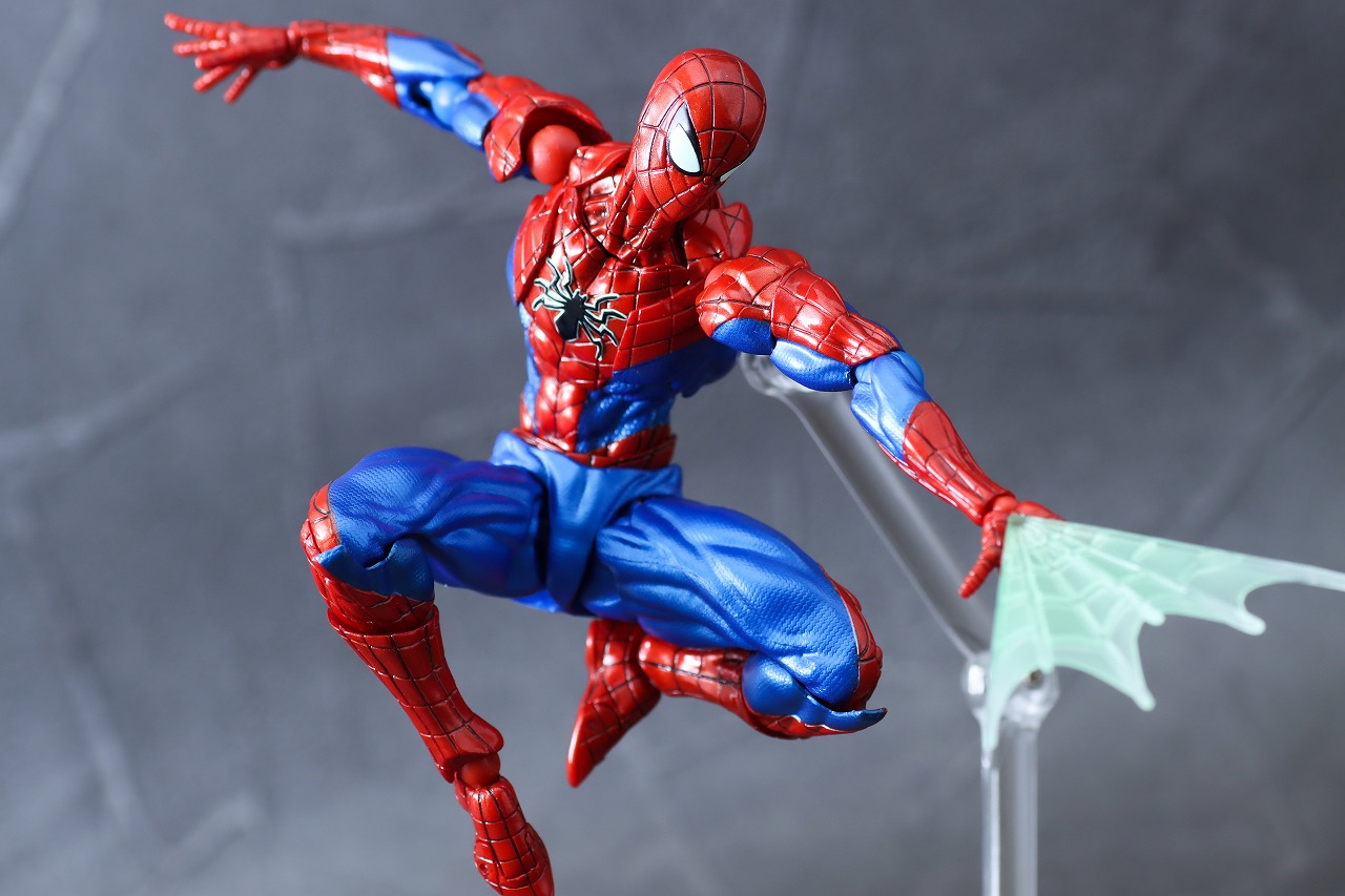 アメイジングヤマグチ　スパイダーマン Ver.2.0　レビュー　アクション