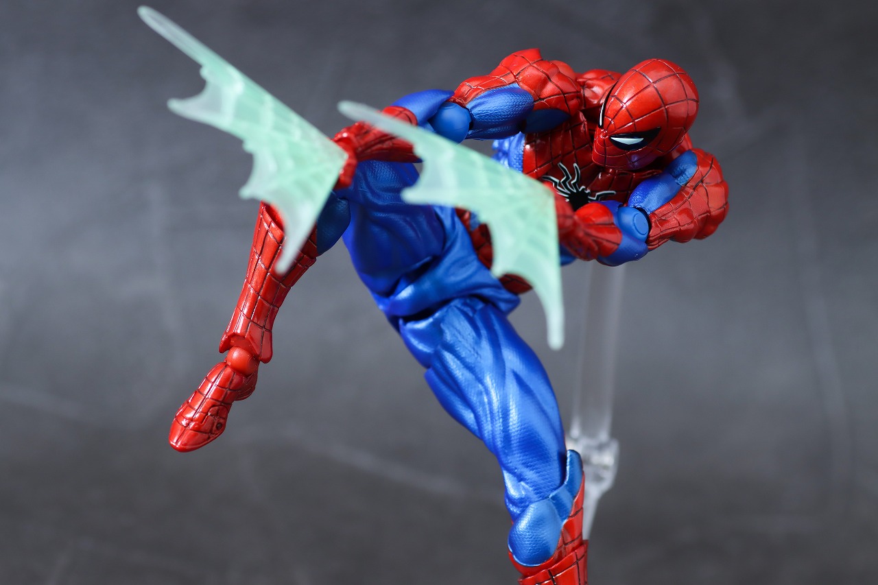 アメイジングヤマグチ　スパイダーマン Ver.2.0　レビュー　アクション