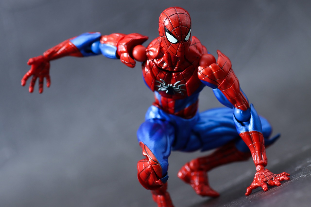 アメイジングヤマグチ　スパイダーマン Ver.2.0　レビュー　アクション