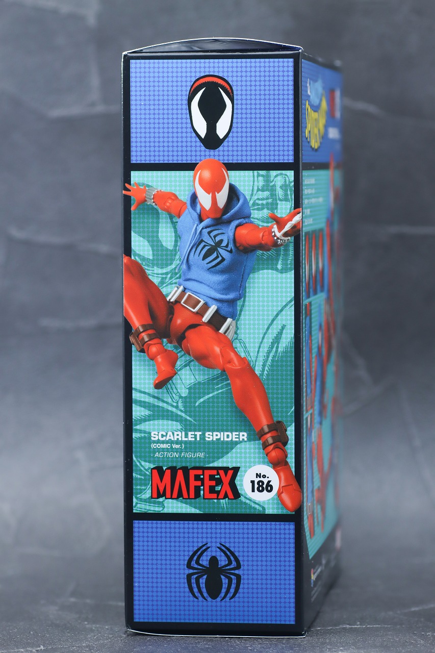 MAFEX　スカーレット・スパイダー　レビュー　パッケージ