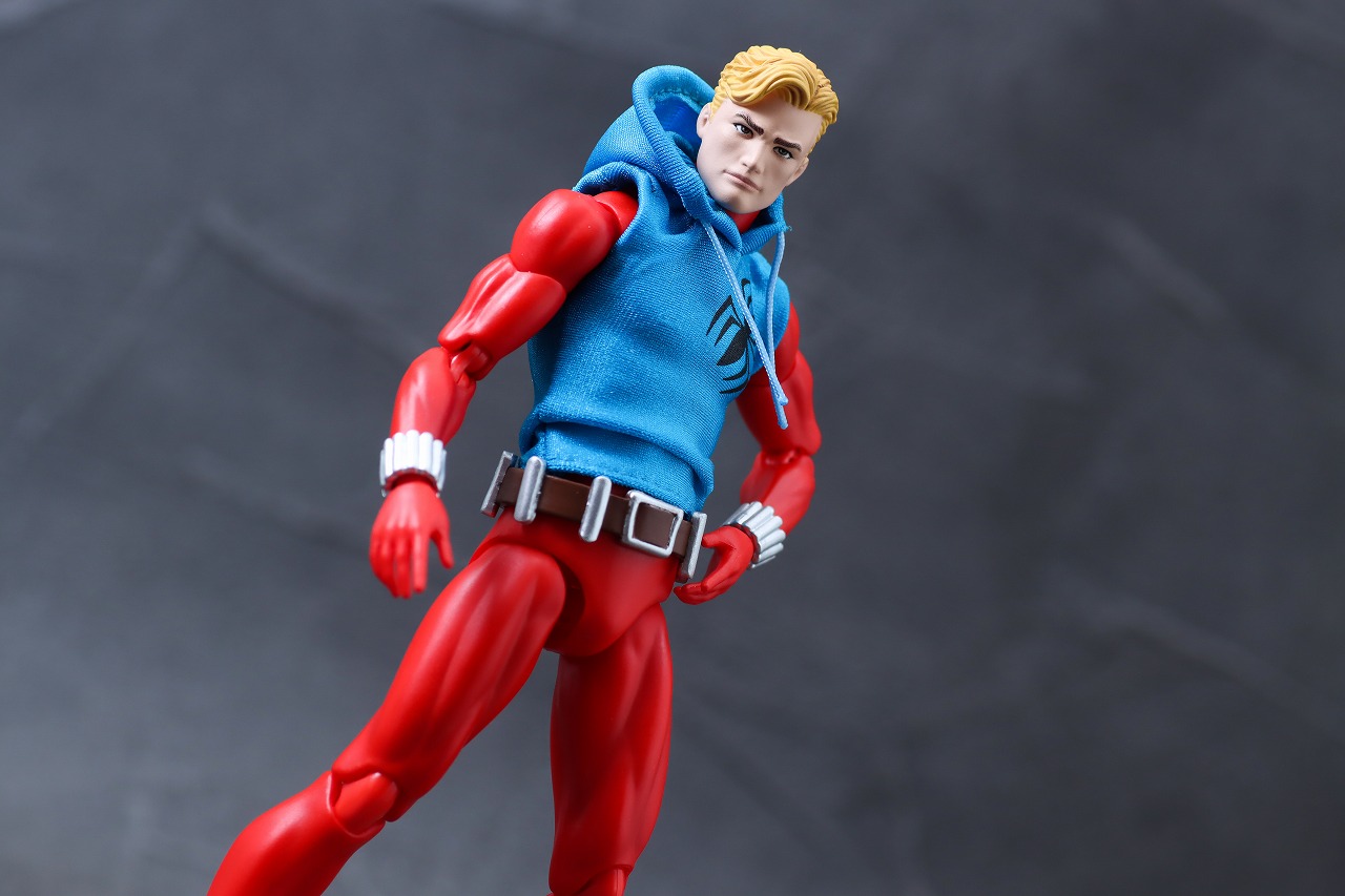 MAFEX　スカーレット・スパイダー　レビュー　アクション